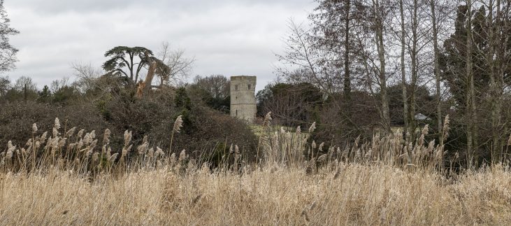 Remains of Fornham Park Church
